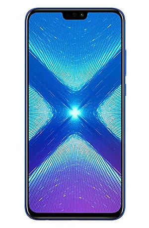 Huawei Honor 8X (64GB + 4GB RAM) 6.5\” HD 4G LTE GSM Factory Unlocked Smartphone – International Version No Warranty JSN-L23 (Blue)