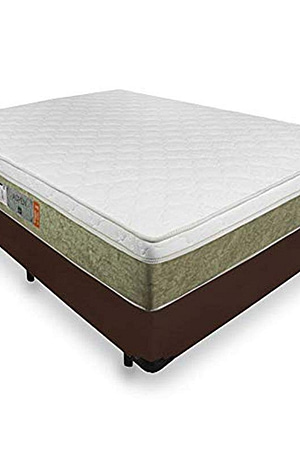 Cama Box Casal + Colchão De Molas Ensacadas – Comfort Prime – Aspen 138cm