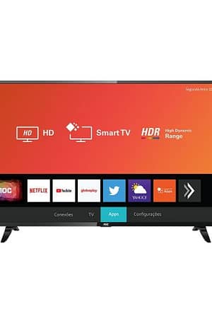 Smart TV Led AOC 32 Polegadas Wi-Fi Entrada HDMI USB (Entregue por Gazin)  – Black Friday 2018