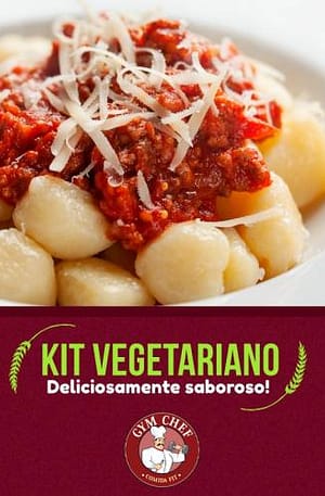 .Kit Vegetariano – 7 dias (Entregue por Gym Chef Comida Fit)  – Black Friday 2018