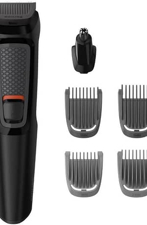 Aparador De Pelos Philips Multigroom Mg3711/15 Bivolt Preto E Cinza Com 6 Acessórios (Entregue por Girafa)  – Black Friday 2018