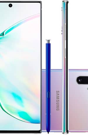 Smartphone Samsung Galaxy Note 10 Plus Prata 256gb 12gb Ram Tela De 6 (Entregue por Girafa)  – Black Friday 2018