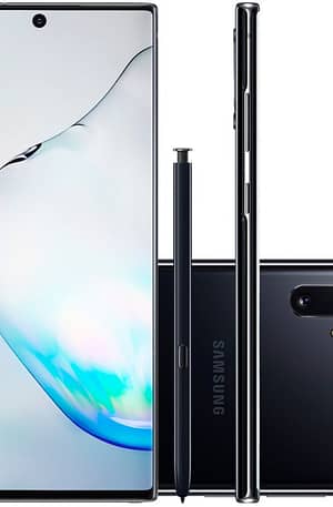 Smartphone Samsung Galaxy Note 10 Plus Preto 256gb 12gb Ram Tela De 6 (Entregue por Girafa)  – Black Friday 2018