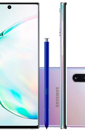 Smartphone Samsung Galaxy Note 10 Prata 256gb 8gb Ram Tela De 6,4″ Câ (Entregue por Girafa)  – Black Friday 2018