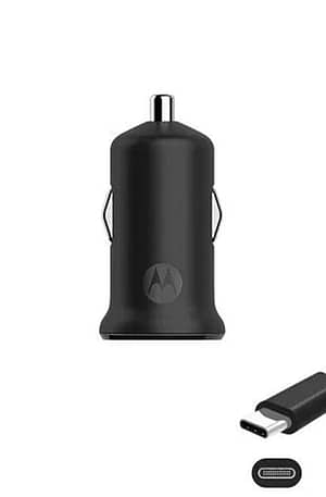 Carregador Veicular Motorola Turbo Power 18w Quick Charge 3.0 Cabo Us (Entregue por Girafa)  – Black Friday 2018