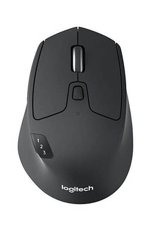 Mouse Sem Fio Logitech Multidispositivos Bluetooth M720 Preto (Entregue por Girafa)  – Black Friday 2018