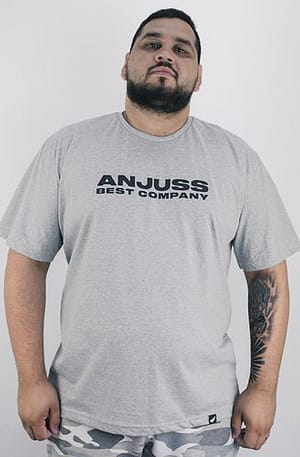 Camiseta Masculina Plus Best Anjuss Mescla Médio 3G (Entregue por Anjuss)  – Black Friday 2018