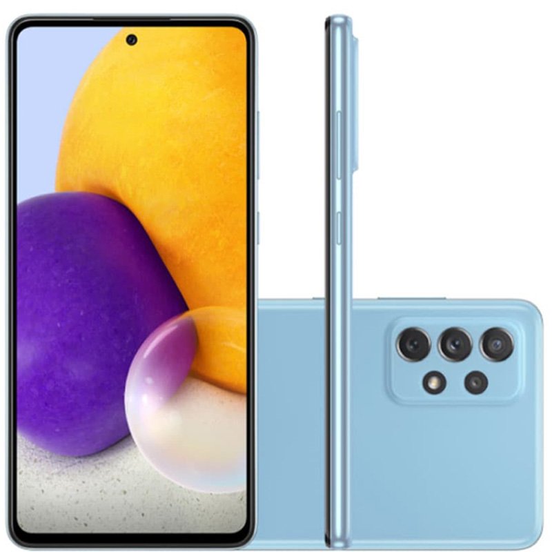 Smartphone Samsung Galaxy A72 128 Gb Azul 6.7″ 4g (Entregue por Girafa)  – Black Friday 2018