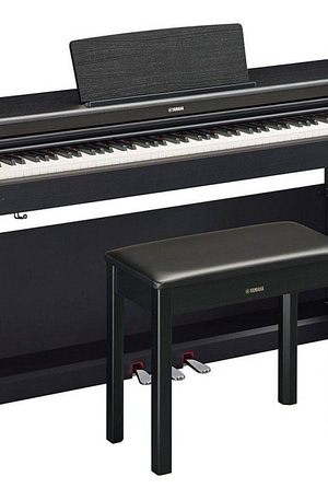 Piano Digital Yamaha Arius Ydp-164b Preto Com 192 De Polifonia E 10 T (Entregue por Girafa)  – Black Friday 2018