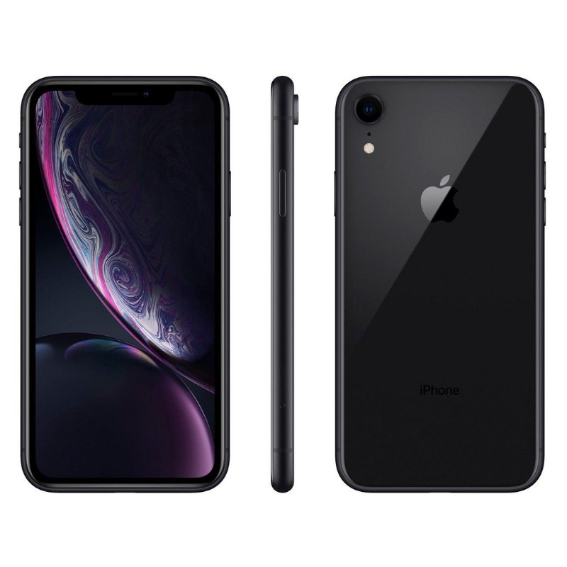 Smartphone Apple Iphone Xr 64 Gb Preto 6.1″ 4g (Entregue por Girafa)  – Black Friday 2018