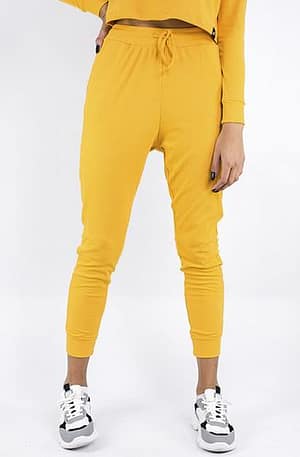 Calça Jogging Feminina Easy Anjuss Amarelo Ouro PP (Entregue por Anjuss)  – Black Friday 2018