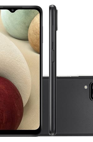 Smartphone Samsung Galaxy A12 64 Gb Preto 6.5″ 4g (Entregue por Girafa)  – Black Friday 2018