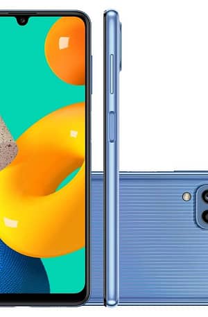 Smartphone Samsung Galaxy M32 128 Gb Azul 6.4″ 4g (Entregue por Girafa)  – Black Friday 2018