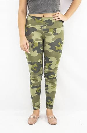 Legging Feminina Camuflada Etiqueta Anjuss CAMUFLADO VERDE P (Entregue por Anjuss)  – Black Friday 2018