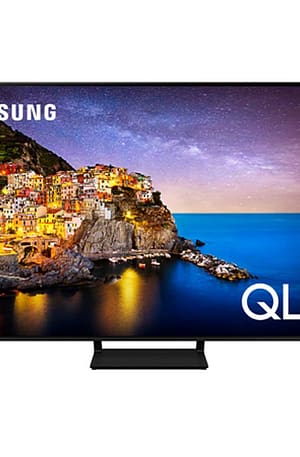 Smart Tv Samsung 55″ Qled 4k Qn55q70aagxzd Modo Game Processador Ia Som Em Movimento Virtual Tela Sem Limites (Entregue por Girafa)  – Black Friday 2018