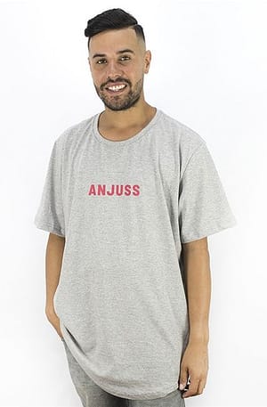 Camiseta Masculina Hype State Anjuss MESCLA MEDIO P (Entregue por Anjuss)  – Black Friday 2018