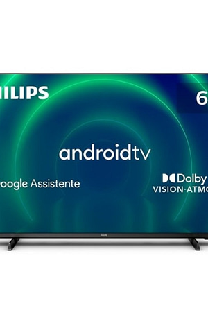 Smart Tv Philips 65″ 4k Uhd Led Android Tv 60hz 65pug7406/78 (Entregue por Girafa)  – Black Friday 2018