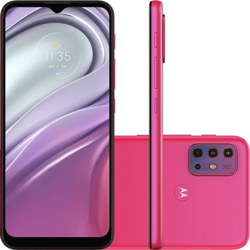 Smartphone Motorola Moto G20 4g 64gb 6.5″ Rosa Bateria De 5000mah (Entregue por Girafa)  – Black Friday 2018