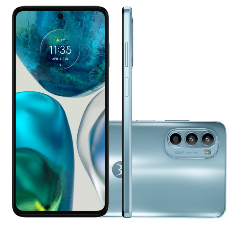 Smartphone Motorola Moto G52 4g 128 Gb 6.6″ Azul (Entregue por Girafa)  – Black Friday 2018