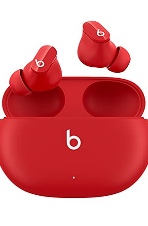 Beats Studio Buds – True Wireless Noise Cancelling Earbuds – Compatible with Apple & Android, Built-in Microphone, IPX4 Rating, Sweat Resistant Earphones, Class 1 Bluetooth Headphones Red