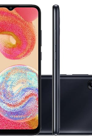 Smartphone Samsung Galaxy A04e 4g 64gb 6.5″ Preto (Entregue por Girafa)  – Black Friday 2018