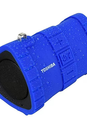 Caixa De Som Portatil Toshiba Ty-wsp100l Com Bluetooth E Resistência à Prova De Choque Azul (Entregue por Girafa)  – Black Friday 2018