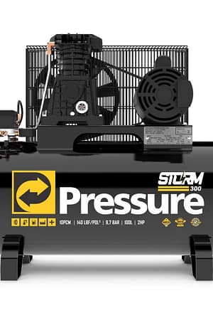 Compressor de Ar Storm 300 10Pcm 100L Mono 110/220V Pressure (Entregue por Ferramentas Kennedy)  – Black Friday 2018