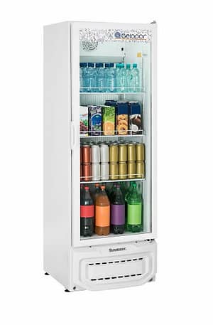 Refrigerador Expositor Vertical Gelopar 410 Litros Porta de Vidro Profissional GPTU-240 Branco 220V (Entregue por Mega Mamute)  – Black Friday 2018