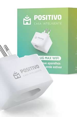 Smart Plug Max Wi-fi Positivo 16a 1600a Casa Inteligente Wi-fi (Entregue por Girafa)  – Black Friday 2018