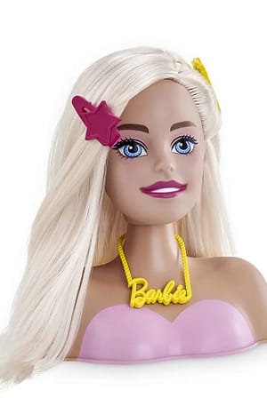 Boneca Busto Barbie Styling Head Sparkle Pupee Brinquedos – Sem Cor (Entregue por Gazin)  – Black Friday 2018
