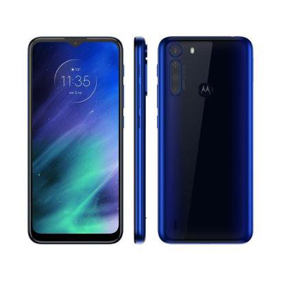 Smartphone Motorola One Fusion 128GB – 4GB RAM Tela 6,5” Câm. Quádrupla + Selfie 8MP – Unissex-Azul (Entregue por Zattini)  – Black Friday 2018