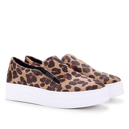 Slip On Colcci Flatform Animal Print Feminino – Feminino-Onça (Entregue por Zattini)  – Black Friday 2018