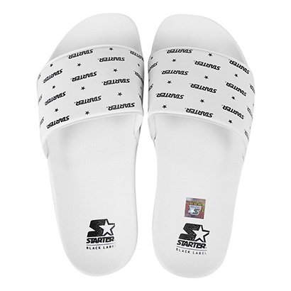 Chinelo Slide Starter Multi Masculino – Masculino-Branco (Entregue por Zattini)  – Black Friday 2018