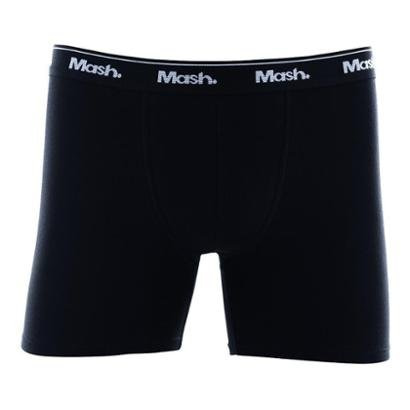 Cueca Boxer Longa Mash Masculina – Masculino-Preto (Entregue por Zattini)  – Black Friday 2018