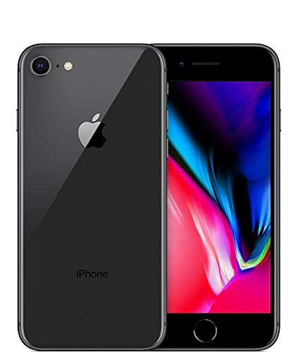 Apple iPhone 8, GSM Unlocked, 64GB – Space Gray (Renewed)