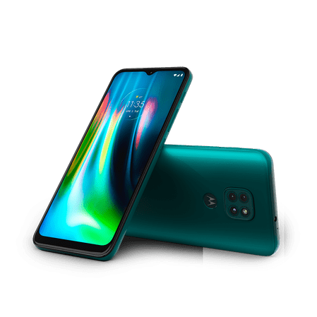Smartphone Motorola Moto G9 Play XT2083-1 64GB 4 GB Verde Turquesa (Entregue por Eletrum)  – Black Friday 2018