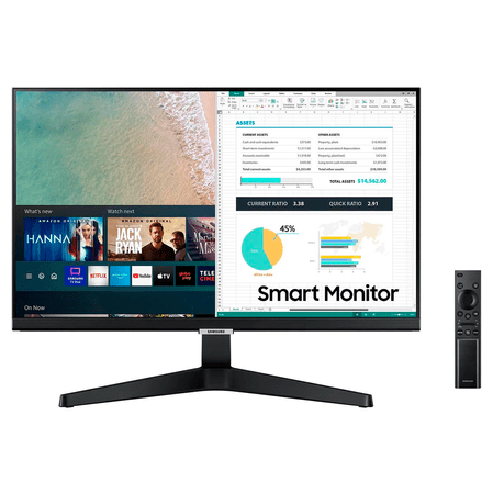 Monitor Smart Samsung Full HD 24 Polegadas S24AM506NL Preto (Entregue por Eletrum)  – Black Friday 2018
