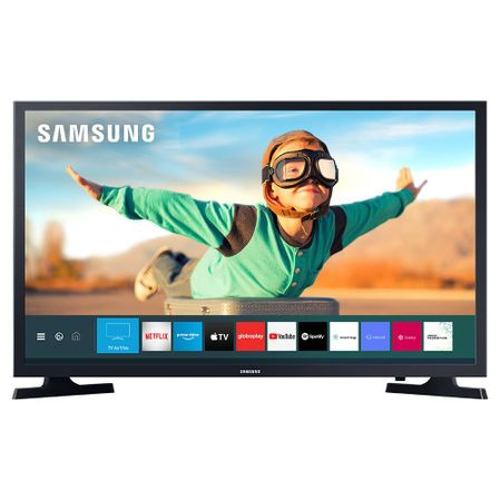 Smart TV LED 32 Polegadas Samsung 32T4300 HDR Plataforma Tizen 2 HDMI 1 USB – Preta (Entregue por Eletrum)  – Black Friday 2018