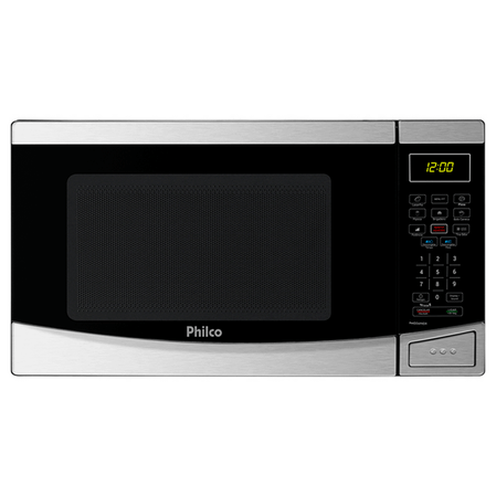 Micro-ondas Philco 28L PMO28 1400W Inox/Preto 110V (Entregue por Eletrum)  – Black Friday 2018