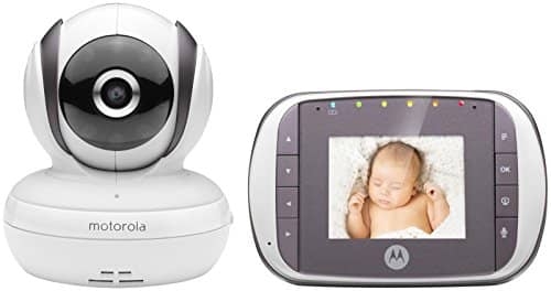 Motorola MBP35S- Digital Video Baby Monitor, White