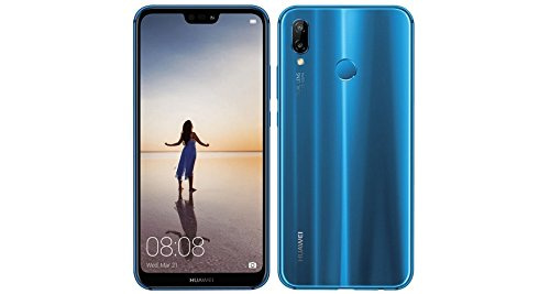 HUAWEI P20 Lite (32GB + 4GB RAM) 5.84\” FHD+ Display, 4G LTE Dual SIM GSM Factory Unlocked Smartphone ANE-LX3 – International Model – No Warranty (Klein Blue)