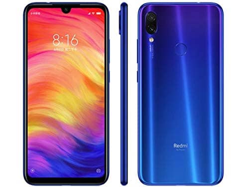 Xiaomi Redmi Note 7, 64GB/4GB RAM, 6.30\\ FHD+, Snapdragon 660, Blue – Unlocked Global Version, No Warranty