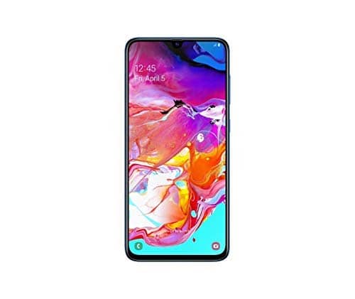 Samsung Galaxy A70 128GB/6GB SM-A705M/DS 6.7\” HD+ Infinity-U 4G/LTE Factory Unlocked Smartphone (International Version) (Blue)