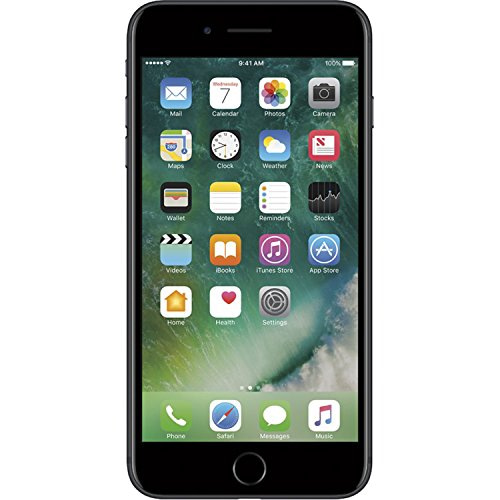 Apple iPhone 7 Plus, GSM Unlocked, 32GB – Black (Refurbished)