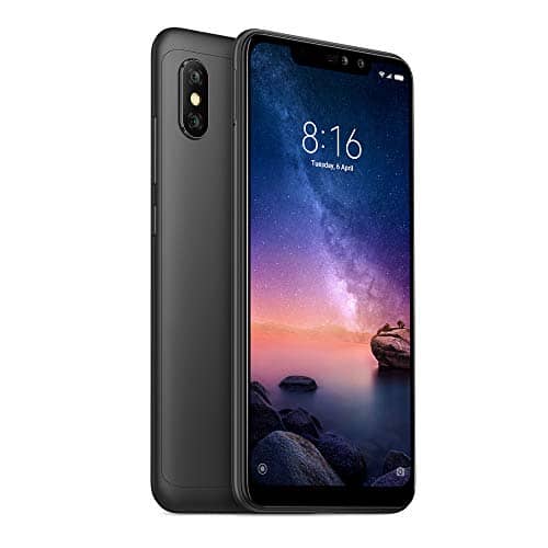 Xiaomi Redmi Note 6 Pro 64GB / 4GB RAM 6.26\” Dual Camera LTE Factory Unlocked Smartphone Global Version (Black)