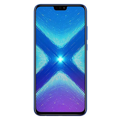 Huawei Honor 8X (64GB + 4GB RAM) 6.5\” HD 4G LTE GSM Factory Unlocked Smartphone – International Version No Warranty JSN-L23 (Blue)