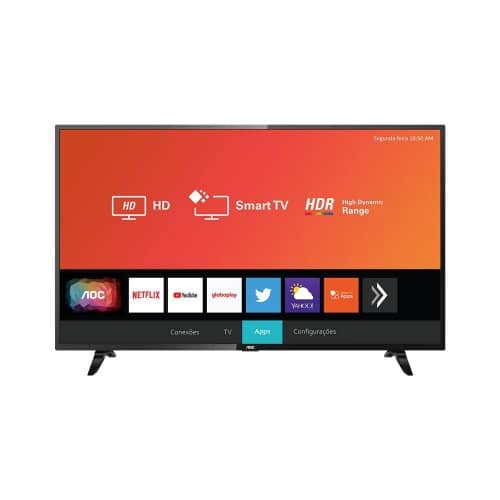 Smart TV Led AOC 32 Polegadas Wi-Fi Entrada HDMI USB (Entregue por Gazin)  – Black Friday 2018