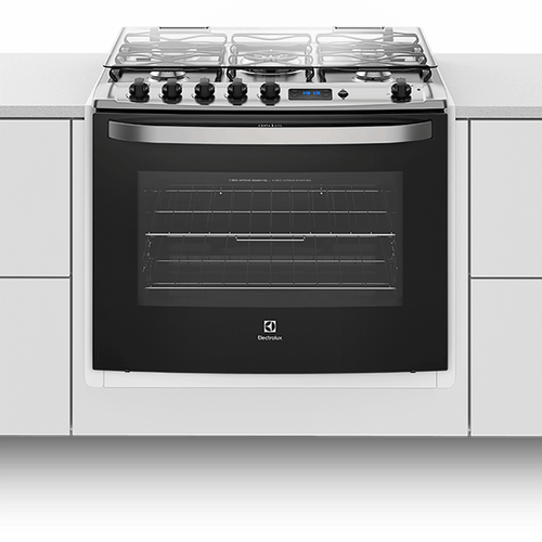 Fogão 5 Bocas de Embutir Electrolux Automático com Grill e Tripla Chama (76EBR) – Bivolt (Entregue por Electrolux)  – Black Friday 2018