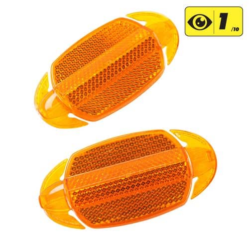 Refletores para rodas X2 – KIT 2 WHEEL REFLECTORS, . (Entregue por Decathlon)  – Black Friday 2018