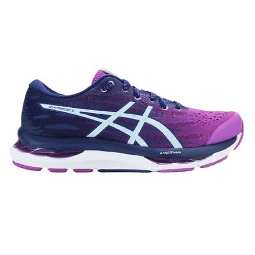 Tênis Asics Gel-Hypersonic 3 Feminino – Marinho e Roxo (Entregue por Decathlon)  – Black Friday 2018